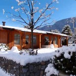 gressoney campeggio inverno