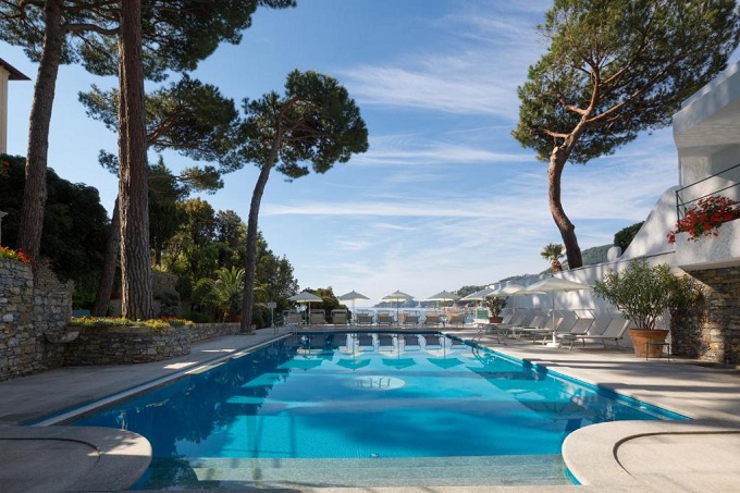 Hotel 5 stelle con spiaggia privata a Santa Margherita Ligure, Genova Pagana 19, 16038 Santa Margherita Ligure
